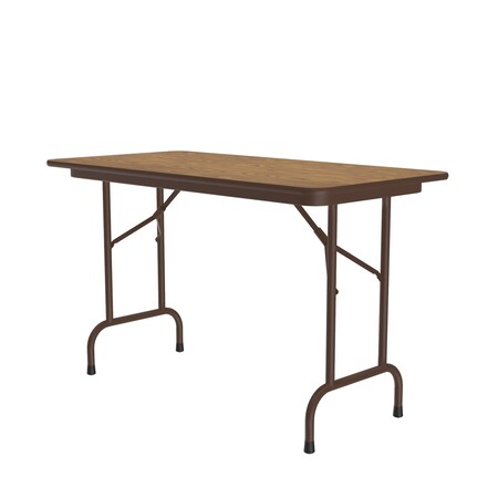 Correll CF TFL Folding Tables 24x48 Medium Oak CF2448TF-06
